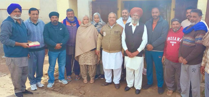 ਸੰਜੀਵ ਪੰਚਨੰਗਲਾ ਖ਼ੈਰੜ ਅੱਛਰਵਾਲ ਕੋਅਪਰੇਟਿਵ ਸੁਸਾਇਟੀ ਦੇ ਪ੍ਰਧਾਨ ਬਣੇ